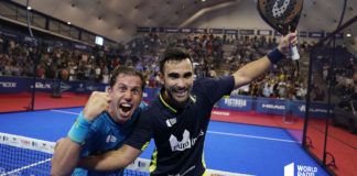 Paquito Navarro y Pablo Lima en el Marbella Master. | Foto: World Padel Tour