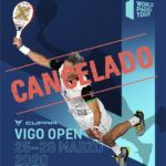 Cancelado el Vigo Open del World Padel Tour.