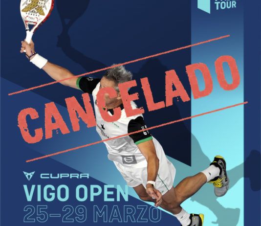 Cancelado el Vigo Open del World Padel Tour.