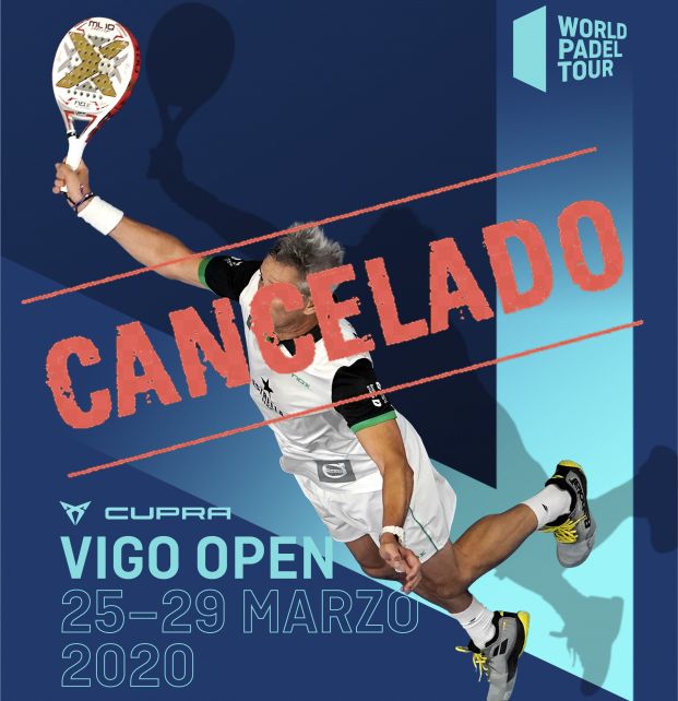 Cancelado el Vigo Open del World Padel Tour.
