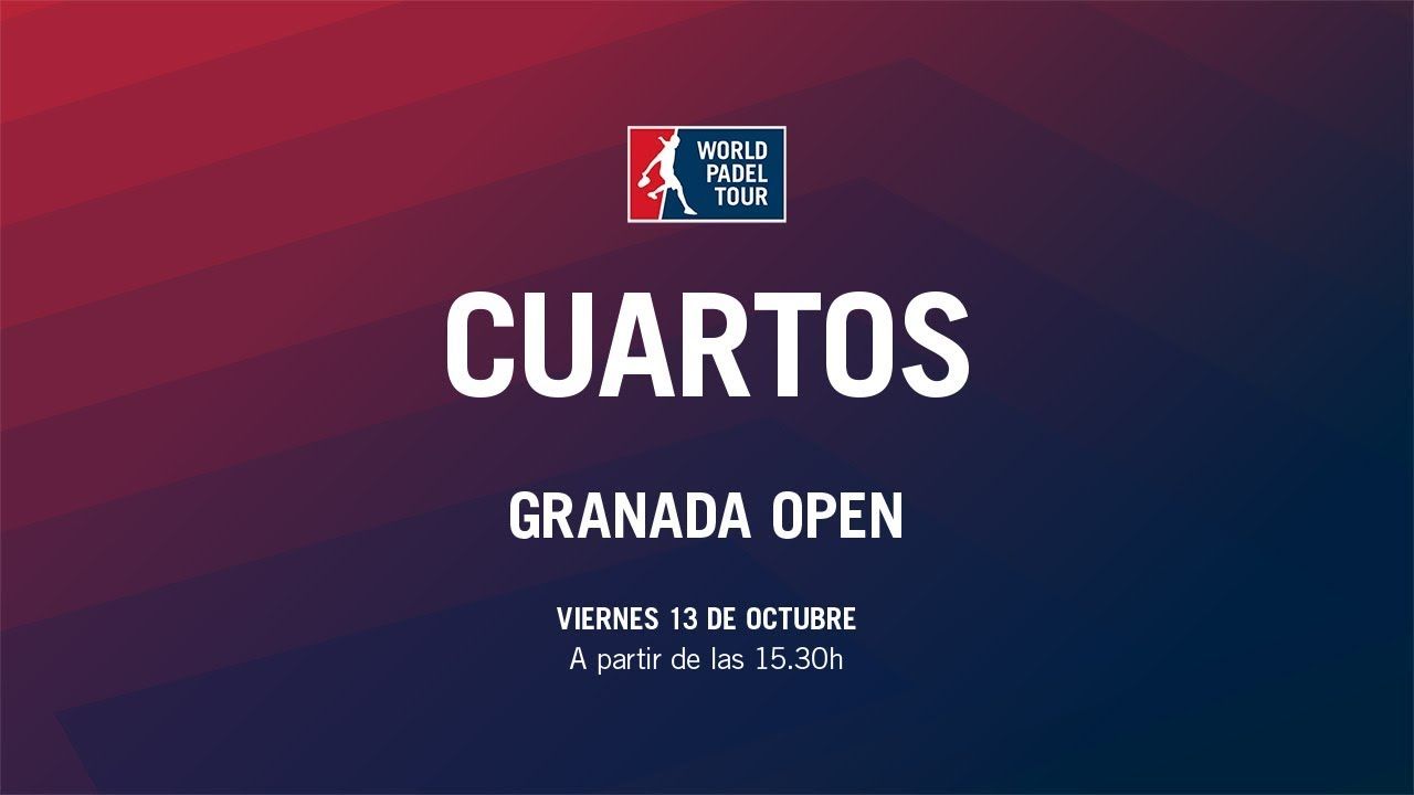 #UnPartidoAlDia Los cuartos del Granada Open 2017