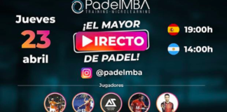 Padel MBA, 'El Mayor Directo del Pádel'.