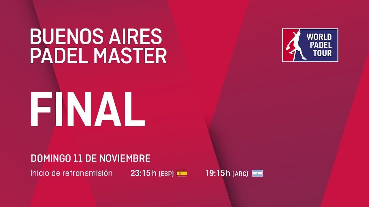 #UnPartidoAlDia La atípica final del Buenos Aires Master 2018