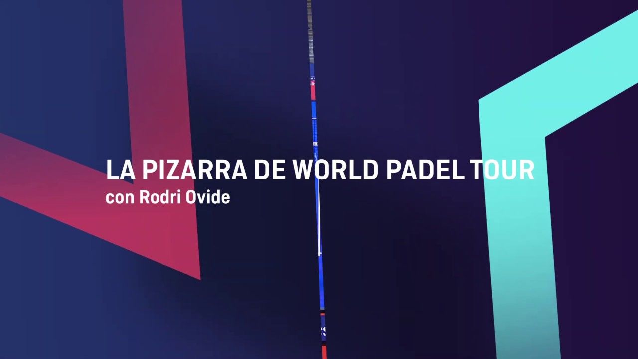 La pizarra de World Padel Tour, capítulo 1