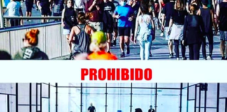El pádel SI mantiene la distancia.