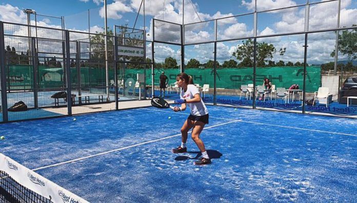 Ari Sánchez entrenando de nuevo.