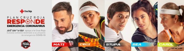 Starvie y Cruz Roja contra el coronavirus