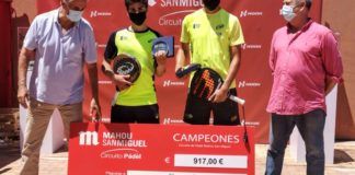 Primera categoría Circuito Mahou San Miguel. | Foto: Hook Padel
