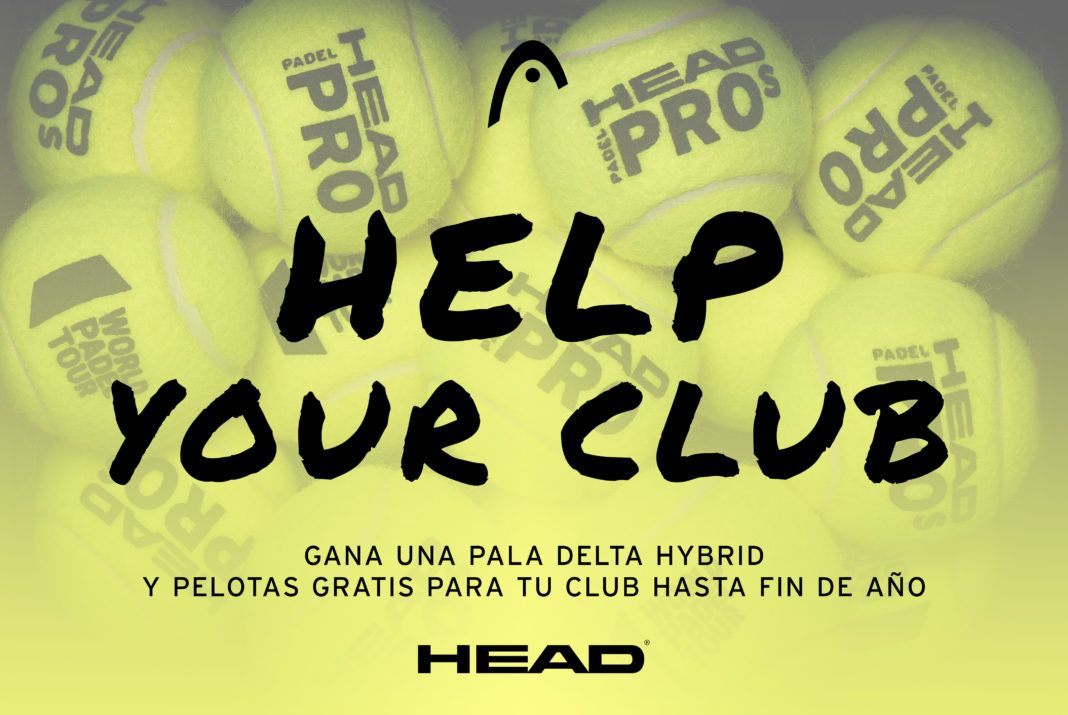 HELP YOUR CLUB, nueva campaña de Head Padel.