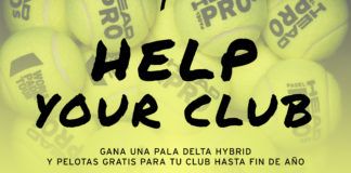 HELP YOUR CLUB, nueva campaña de Head Padel.
