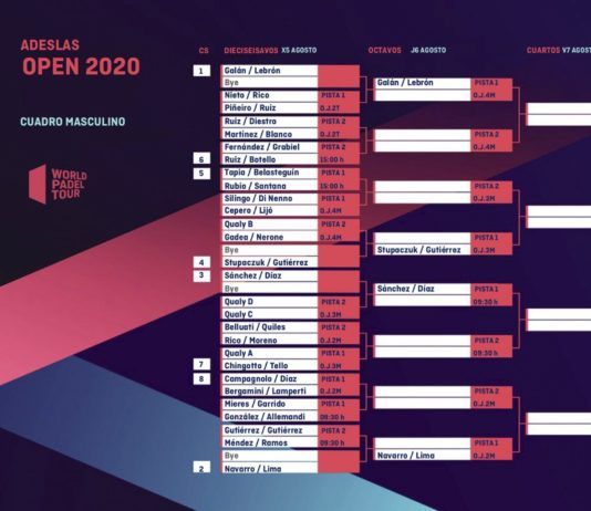 Dos duelos marcarán el inicio del Adeslas Open Adeslas Open masculino. | Foto: World Padel Tour
