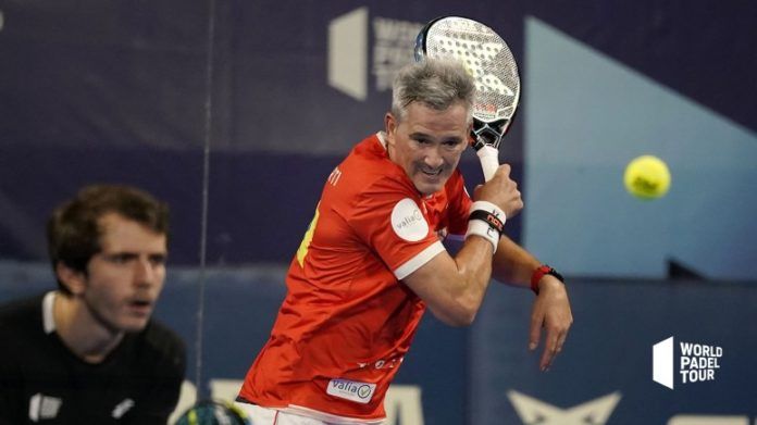 Lamperti en el Vuelve A Madrid Open. | Foto: World Padel Tour