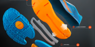 La nueva suela de las zapatillas Bullpadel.