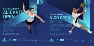 Alicante y Vigo, nuevas paradas del World Padel Tour 2020.