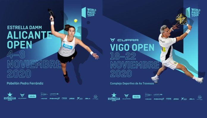 Alicante y Vigo, nuevas paradas del World Padel Tour 2020.