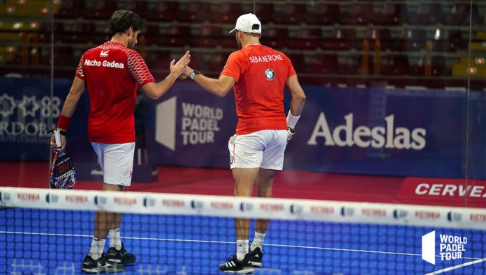 Nerone y Gadea. | Foto: World Padel Tour