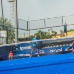 Juan Martín y ‘Pincho’, protagonistas del debut del cuadro Dieciseisavos del Cerdeña Open. | Foto: World Padel Tour