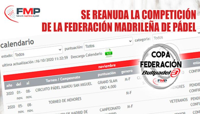 El pádel madrileño y su vuelta a la ‘nueva normalidad’