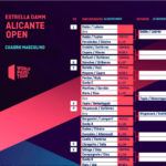 Alicante Open: Cruces y horarios de un torneo con muchos alicientes