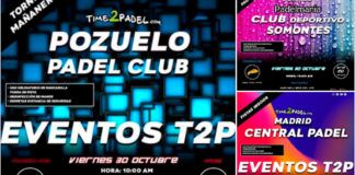 Torneos Time2Padel: Un puente repleto de torneos