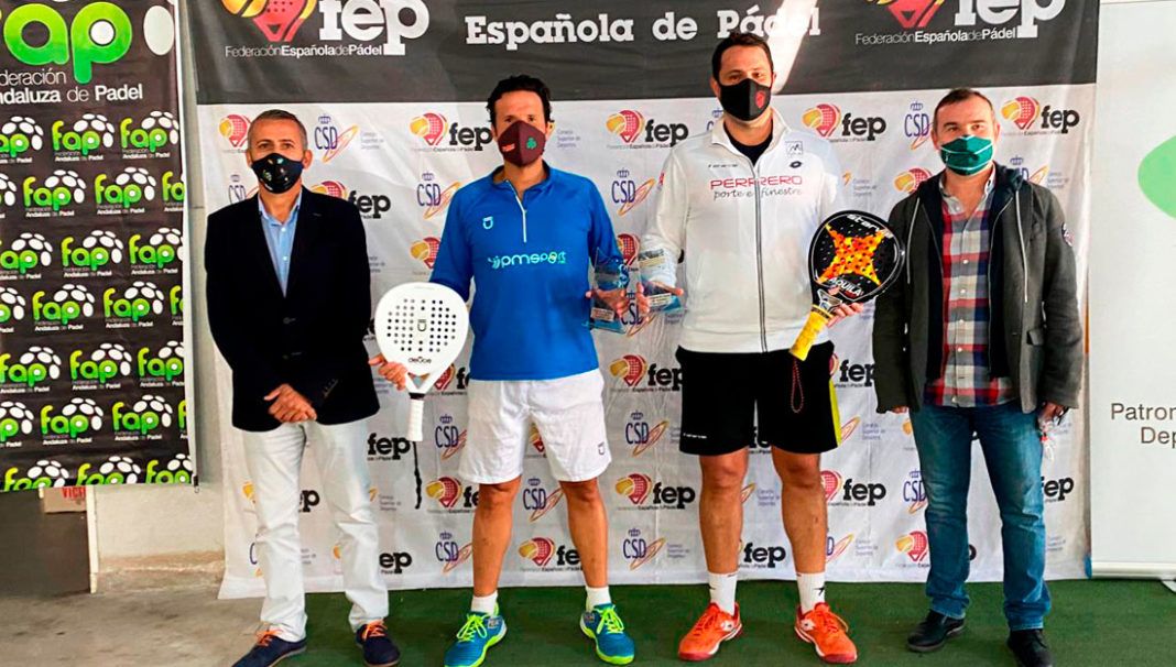 Emozione e tanto paddle tennis per decidere i veterani spagnoli Cpto