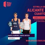 Alicante Open: Orden de Juego de Cuartos de Final
