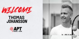 APT Padel Tour verstärkt sein Team mit der Ankunft von Thomas Johansson