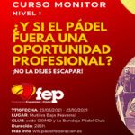 El pádel, como una oportunidad de futuro