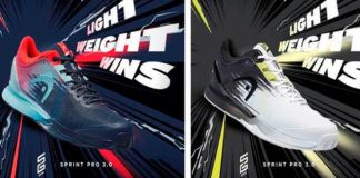 HEAD Sprint Pro 3.0 Clay: Lightweight and comfortable for you to fly on the track
