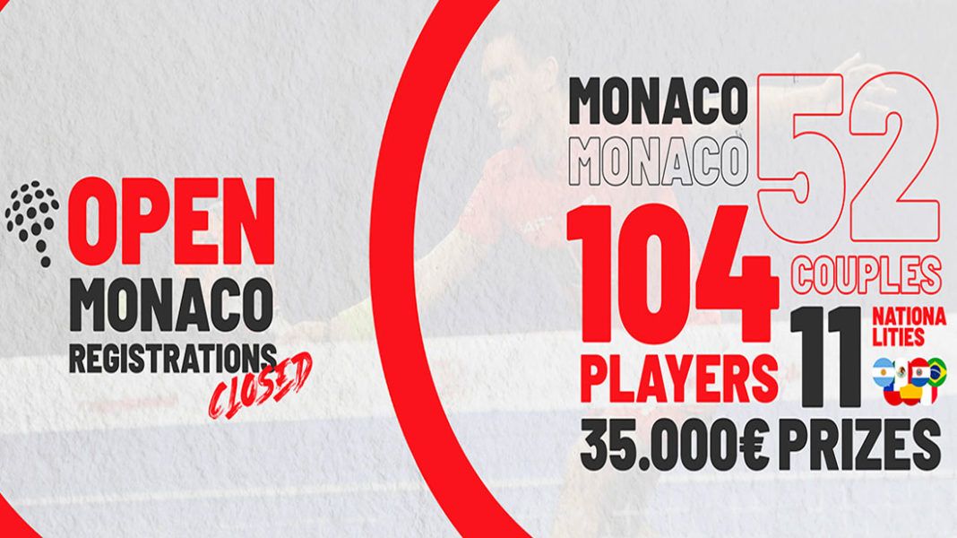 Más de 100 jugadores estarán presentes en el Mónaco Open