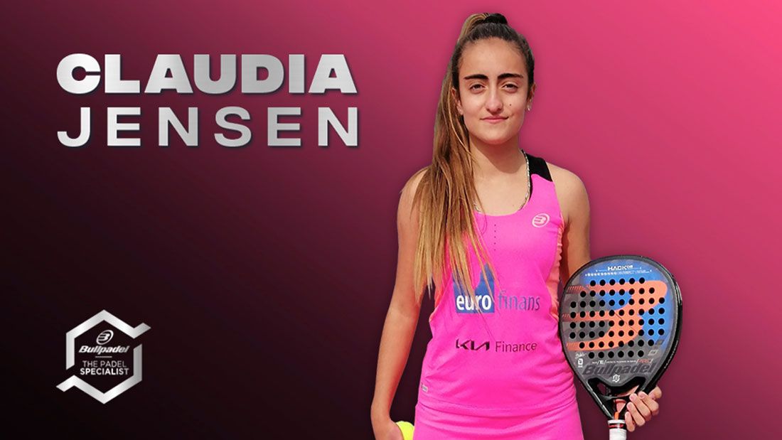 Claudia Jensen Present and future for the Bullpadel Team Padel