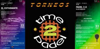 Preparados, listos… ¡¡Vuelven los Torneos Time2Padel!!