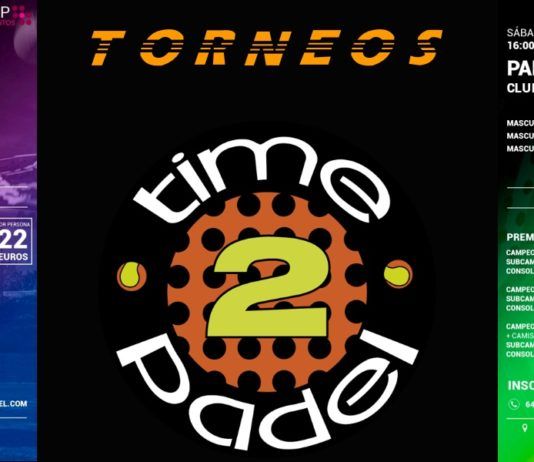 Preparados, listos… ¡¡Vuelven los Torneos Time2Padel!! Preparados, listos… ¡¡Vuelven los Torneos Time2Padel!!