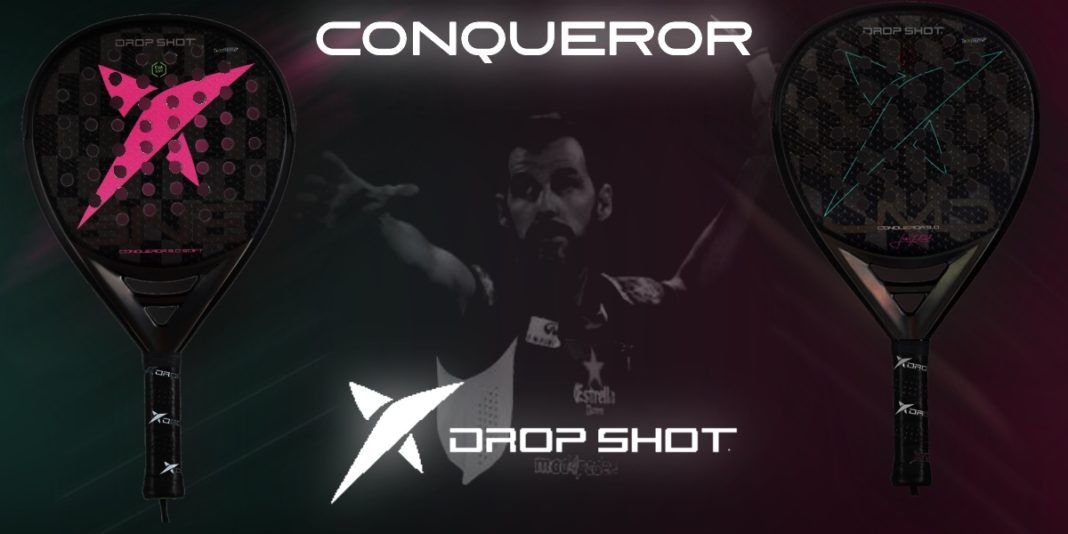 Drop Shot Conqueror 9.0 en 9.0 Soft: het racket van Juan Martín Díaz en de vrouwelijke versie