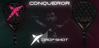 Drop Shot Conqueror 9.0 und 9.0 Soft: Juan Martín Díaz 'Schaufel und ihre weibliche Version