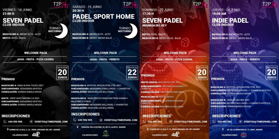 Otro fin de semana inolvidable junto a Torneos Time2Padel