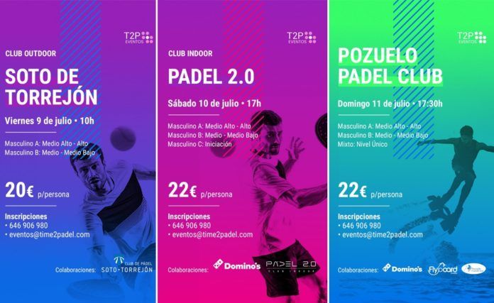 ¿Listo para volver a disfrutar junto a Torneos Time2Padel?