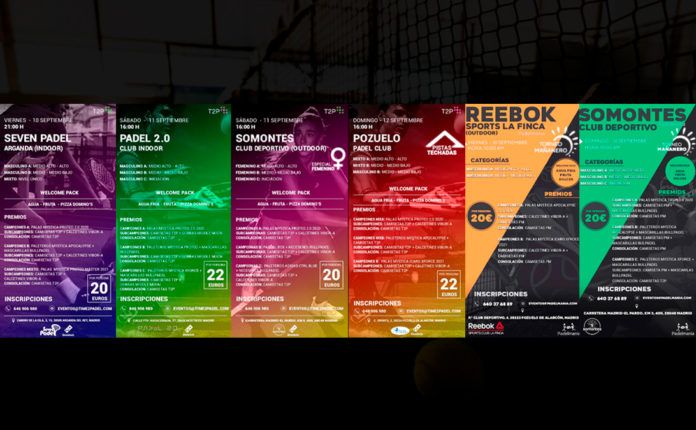 Torneos Time2Padel y Padelmanía: Fin de semana repleto de diversión