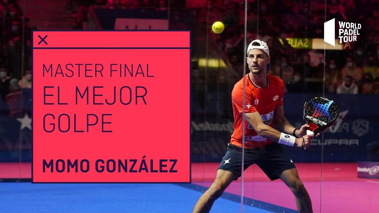 Momo González, protagonist of the best shot of the Final Master 2021