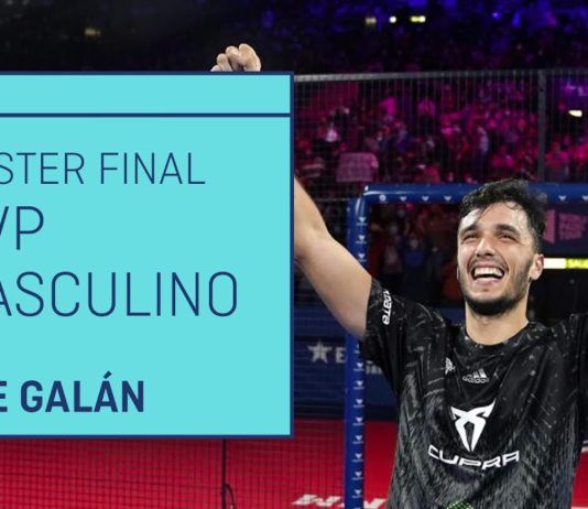 Ale Galán, mejor jugador del Estrella Damm Master Final 2021