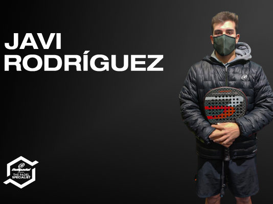 Javi Rodríguez colaboración con Bullpadel