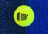 Pallone con logo Setpoint Events SA World Padel Tour