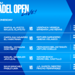 Partidos segunda jornada dieciseisavos Miami Padel Open