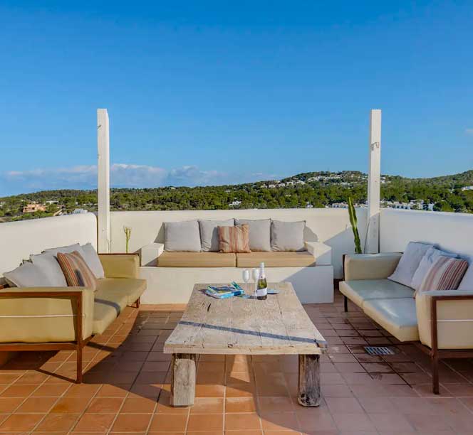 Casa Eivissa terrassa