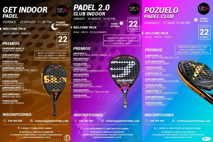 Torneos de fin de semana by Eventos Time2padel Torneos de fin de semana by Eventos Time2padel