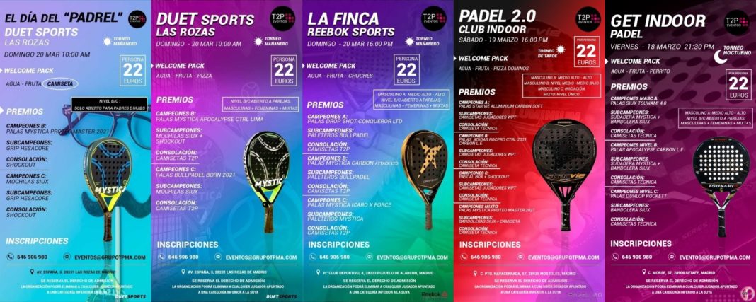 Torneo especial día del Padrel y más