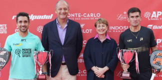 Britos e Barrera, vincitori dell'APT Monaco Master