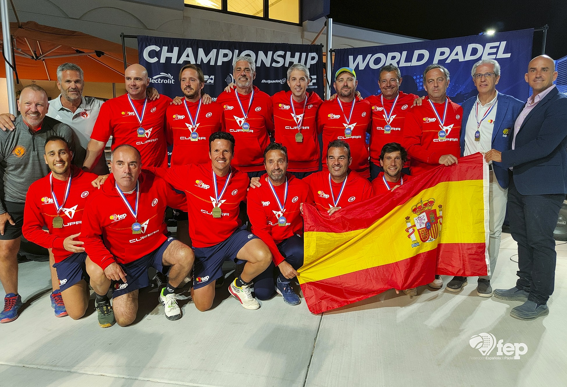 Équipe espagnole de padel masculine de vétérans