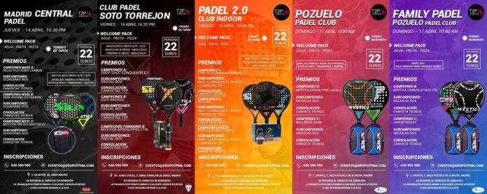 Más torneos para estas vacaciones de Eventos Time2Padel