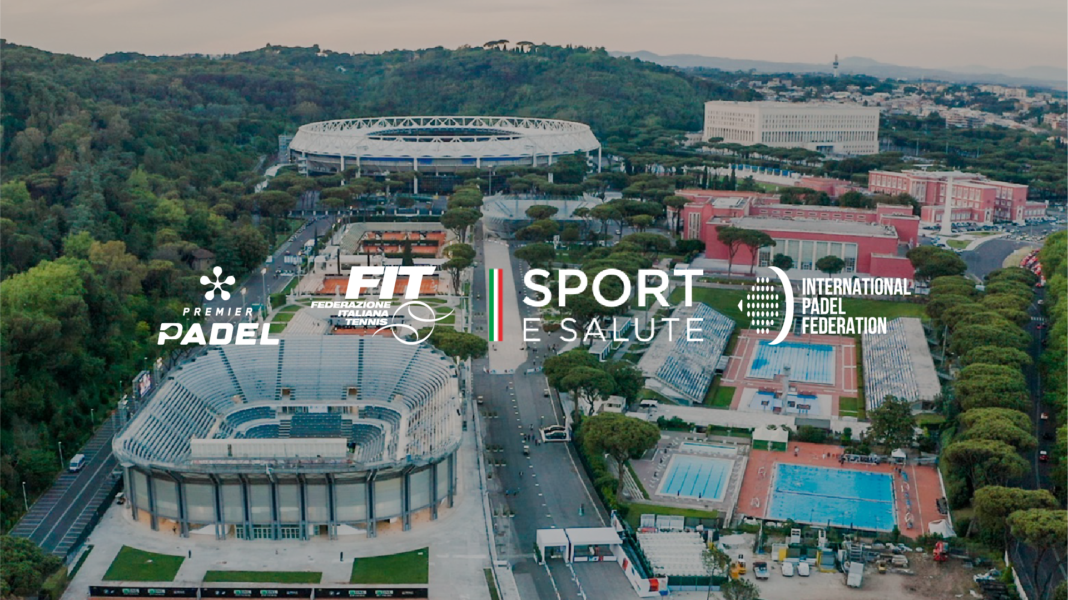 The Premier Padel Major of Italy will be held at the Foro Italico in Rome